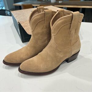 Tecovas The Lucy boots suede size 8